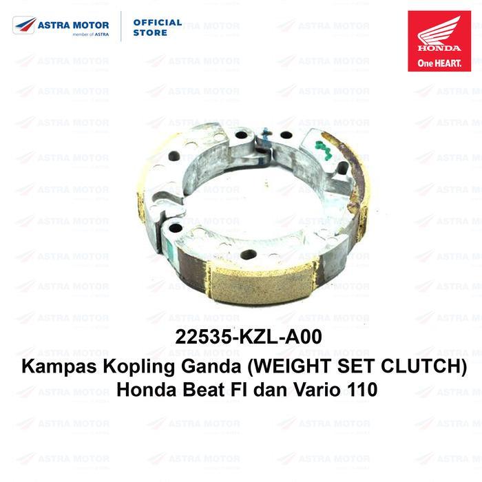Kampas Kopling Ganda Honda Beat FI dan Vario 110 22535KZLA00