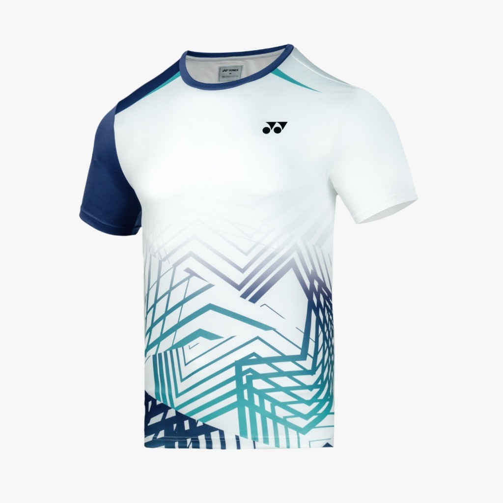 Herus Official Store-YONEX MEN'S ROUND NECK T-SHIRT RM-P061-3078-RW2-S-Original