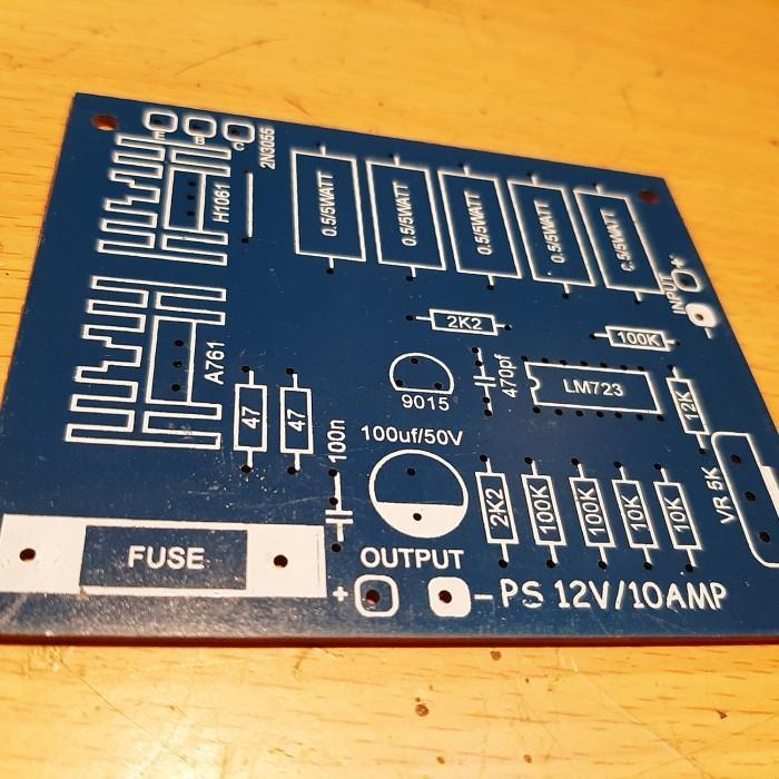PCB Variable Adjustable Voltage Regulator LM723 LM 723 10A NEW....