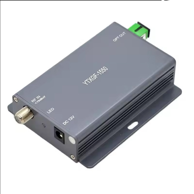 New 1550nm Optical Fiber Transmitter, 1550nm CATV Optical Transmitter With SC/APC Connector RF Input