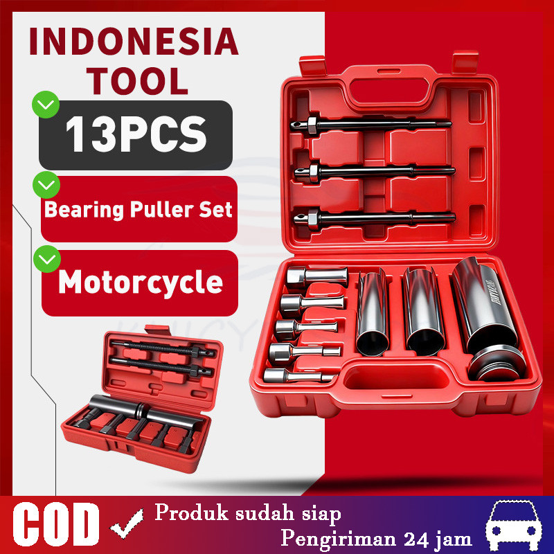 10/13PCS Bearing Puller Bearing Puller Set Bearing Puller Disassembler Treker Pencabut Bearing Cabut