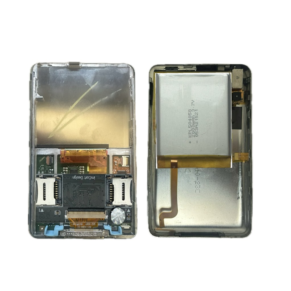 NenUp To Date For iPod Classic 5Gen 5.5Gen 6Gen 6.5Gen 7Gen M1634GAL 160GB iFlash Double Card Micro 