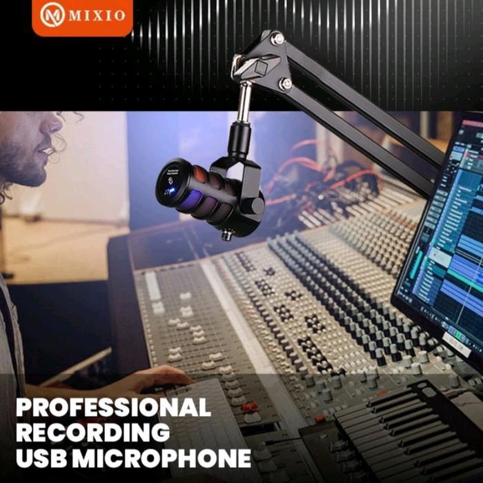 MIXIO TL-H1 Condenser Microphone USB Type-C with RGB Streaming &Gaming