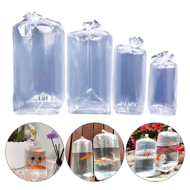 50 Pcs Aquarium Breathing Bags Breathing Bags Live Fish Transport Packing Bag Fish Shrimp Aquarium F