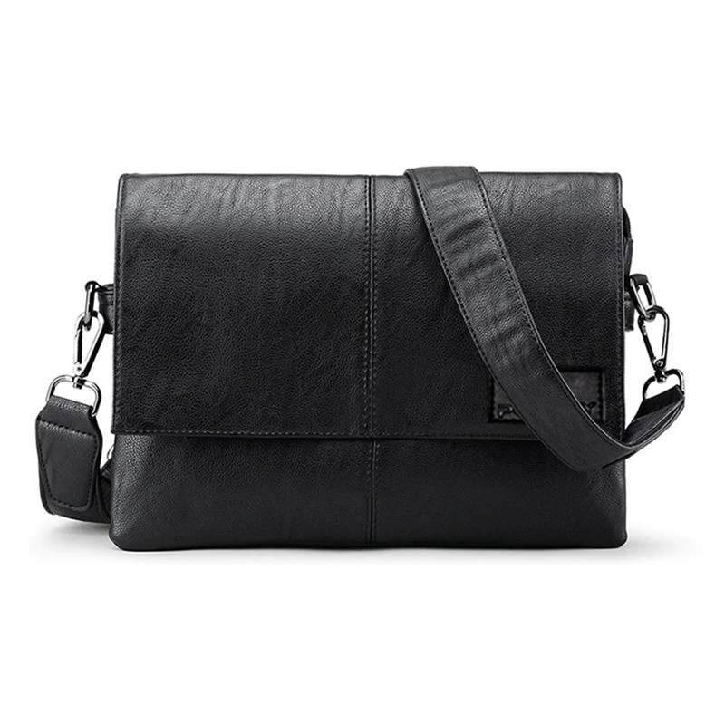 KINGSHOP Dream Tas Slempang Pria Kulit Import Ackerley Bancroft Tas Slempang Berkapasitas Besar Kasu