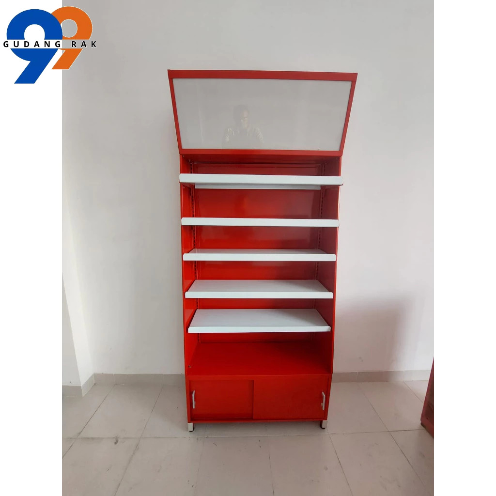 Rak Rokok Minimarket Kosmetic Toko 5 Susun Ambalan