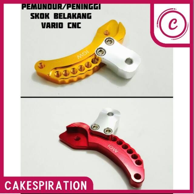 SALE Pemundur/peninggi skok belakang vario beat mio