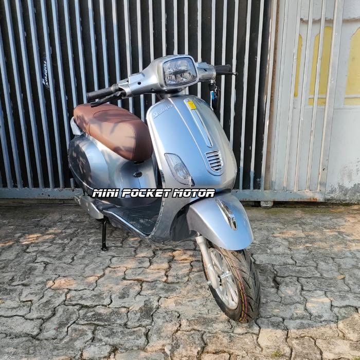 Motor Listrik Vespa T3 Uwinfly - Motor Listrik T3 Vespa - T3 Uwinfly - Silver