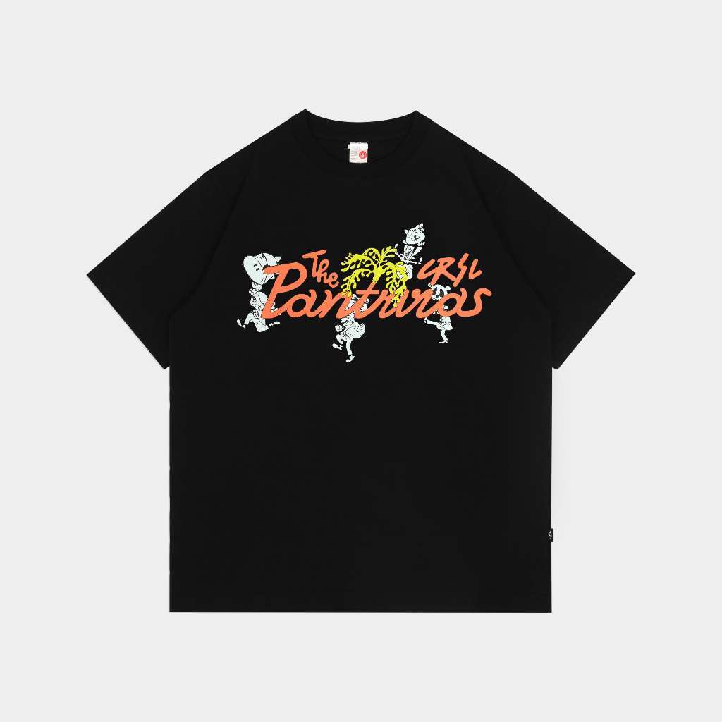(COD) CRSL X The Panturas Fisherman Tees  Black I Collab Merch Band I Tees Hitam I Unisex