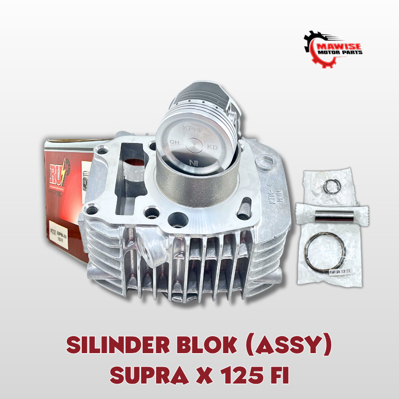 SILINDER BLOK ASSY SUPRA X 125 FI – CYLINDER BLOK SEHER KOMPLIT SUPRA X 125 FI