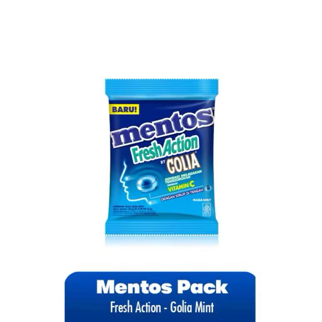 PERMEN GOLIA FRESH ACTION / MENTOS GOLIA FRESH ACTION