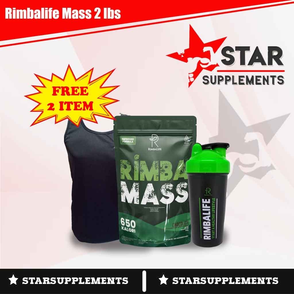 TergacorRimbalife Rimba Mass Gainer 2 lbs (900gr) / Weight Gainer BPOM Penambah Berat BadanTerbaik