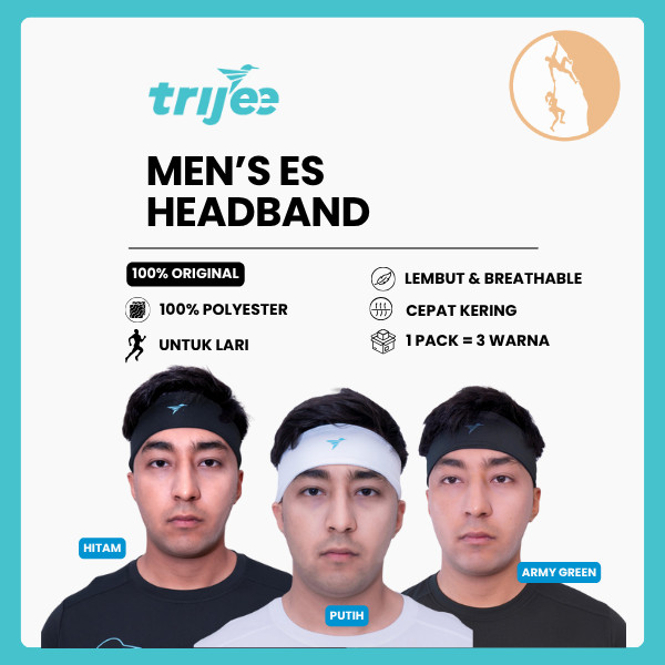 Ikat Kepala Olahraga Pria - Trijee ES Headband Men