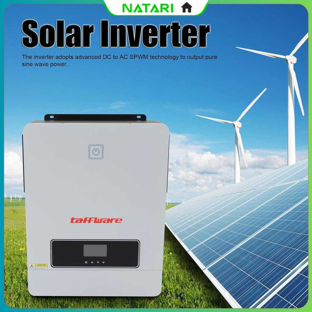 Taffware Inverter Solar Controller Hybrid DC 48V to AC 230V 10200W - MAX-10.2KW