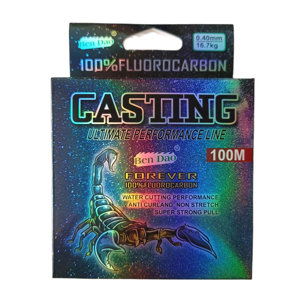 100M Fluorocarbon Coating Fishing Line  Carbon Fiber Monofilament Leader Line Carp Fishing Sinking L