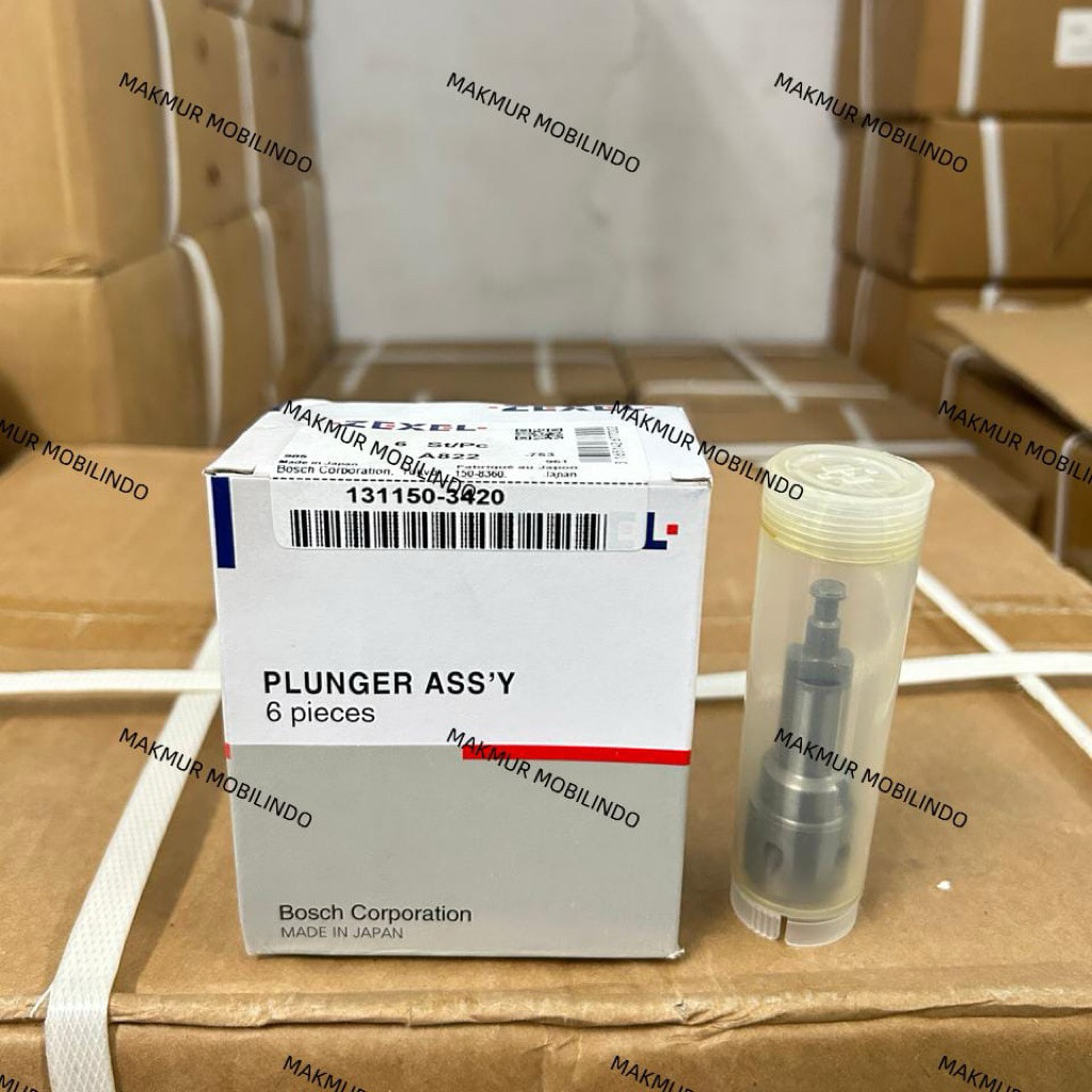PLUNGER ASSY ZEXEL ISUZU ELF NKR71 A822 131150-3420