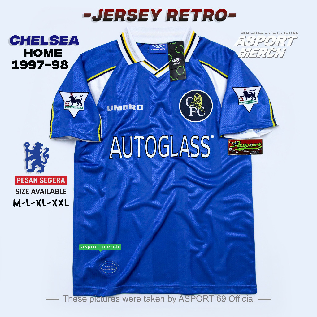 RETRO CHELSEA HOME 1997 1998 1999