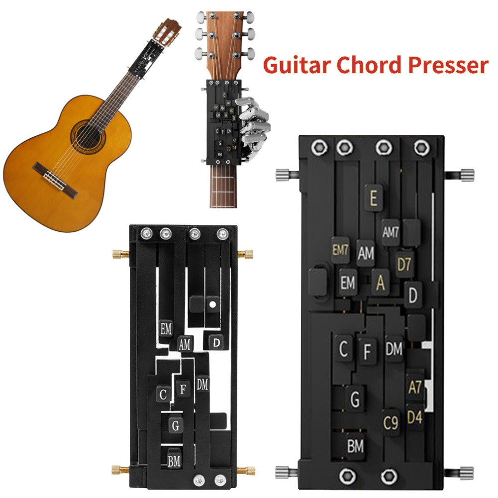 Guitar Chord Presser Guitar Learning Tools Guitar Chord Trainer Guitar Aid Chords Trainer Guitar Acc