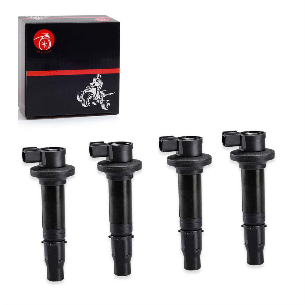 Ignition Coil 4 pcs Compatible with Yamaha YZF-R6 YZF R6 1999 2000 2001 2002 5EB-82310-00-00