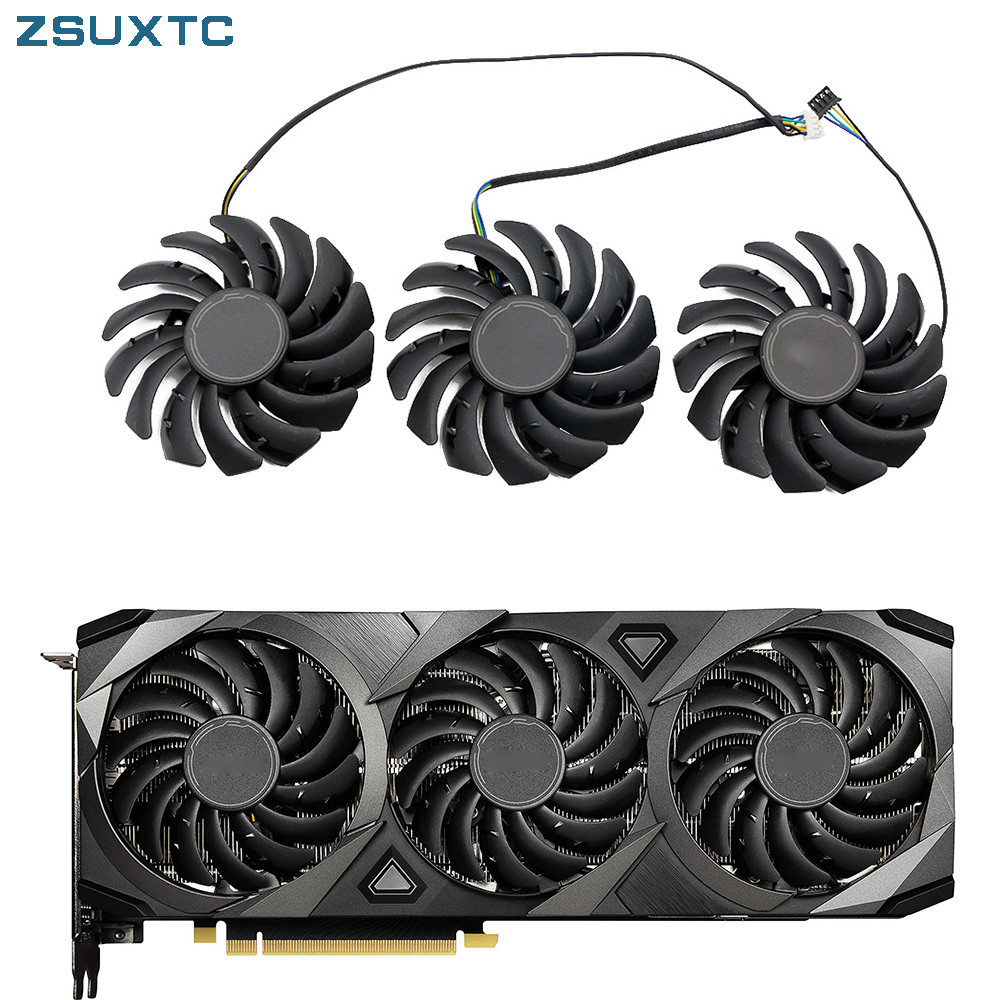 PLD09210S12HH 85mm RTX3080 RTX3070 Cooler MSI Geforce RTX 3060 Ti 3070 3080 3080Ti 3090 Ventus 3X Ga