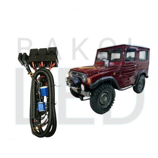 Relay Set Lampu Utama LED H4  Mobil Daihatsu Taft Kebo BL