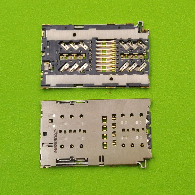 2-10Pcs Sim Card Reader For Samsung Galaxy A60 S20 S20 Ultra Plus G986 Note 20 Note20Ultra N986 Micr