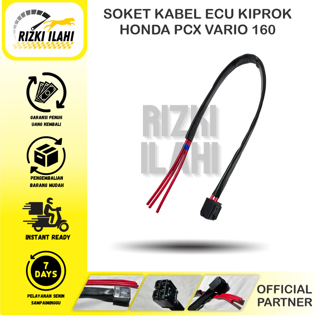 Soket Kabel ECU Kiprok Honda PCX Vario 160 ADV 150 K1Z K2S Socket Cable ECM Motor Matic