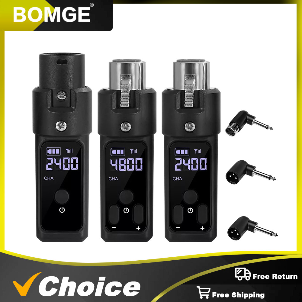 Microphone Wireless Converter Xlr Transmitter and Microphone Receiver Dynamic Condenser Microphone U