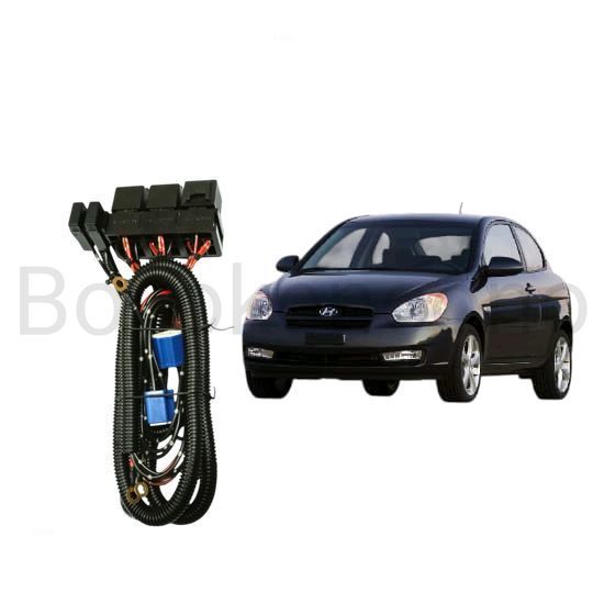 Relay Set Lampu Utama LED H4  Mobil Hyundai Accent Byk