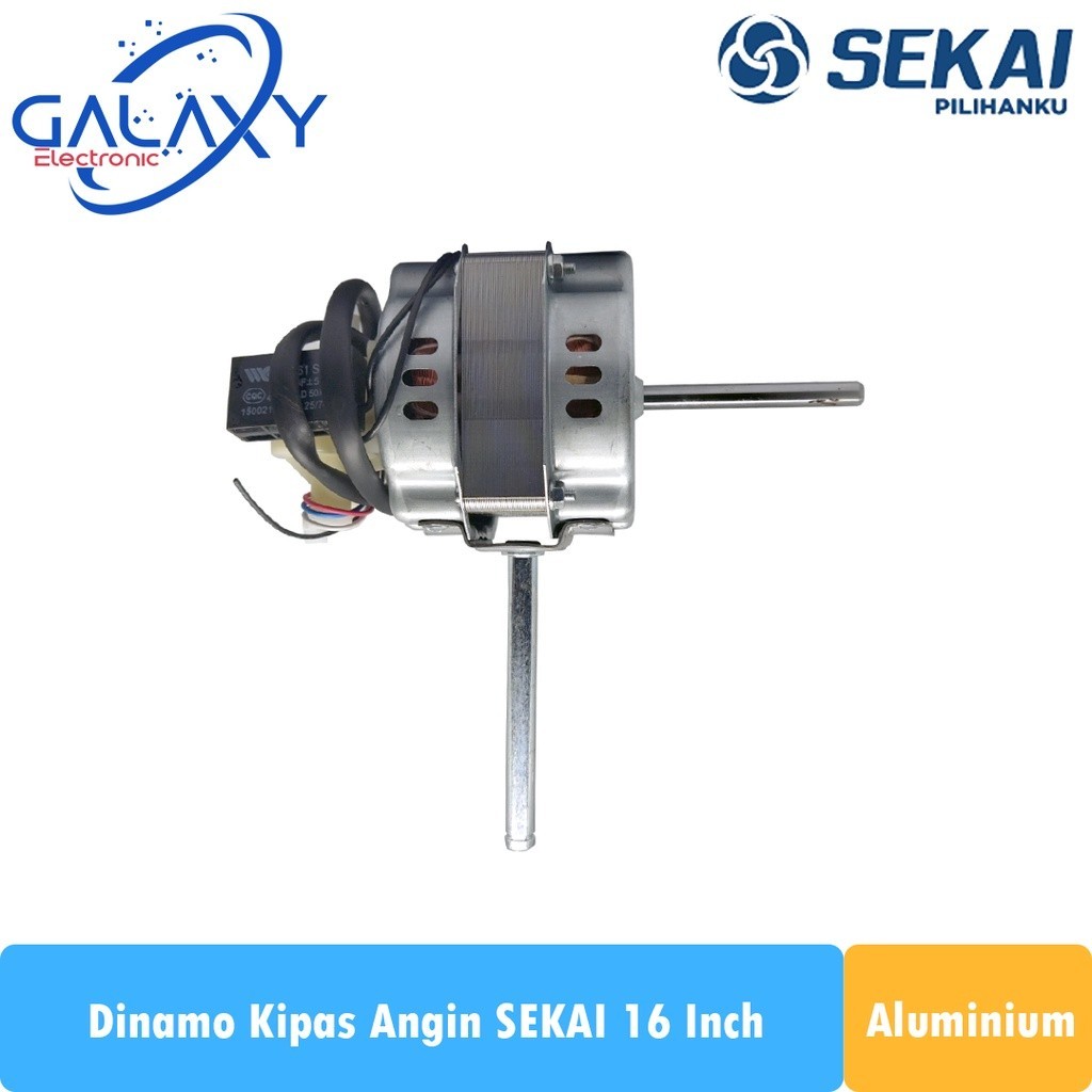 Dinamo Kipas Angin SEKAI 16 Inch Motor Kipas Angin Lilitan Aluminium