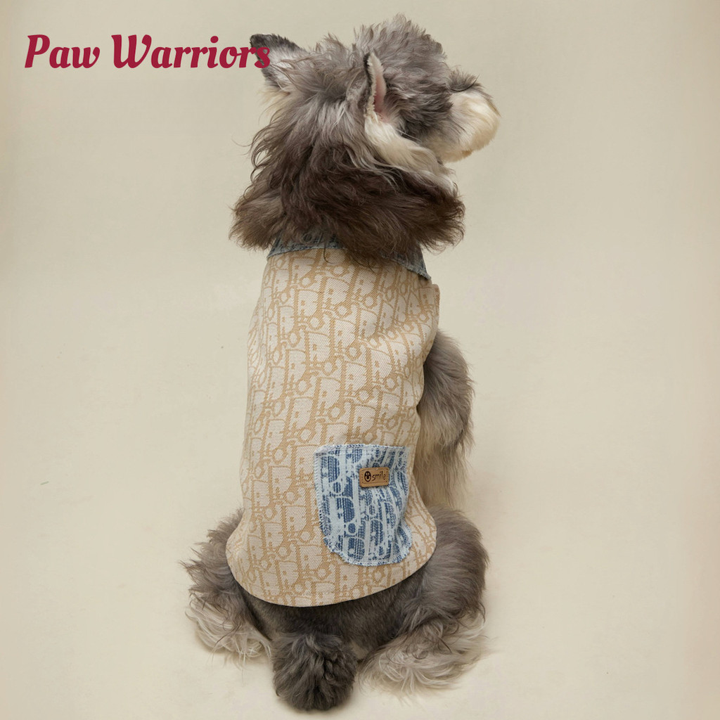 [Lemari Hewan Peliharaan] Pakaian untuk anjing besar, anak anjing lucu, boneka beruang, Bichon