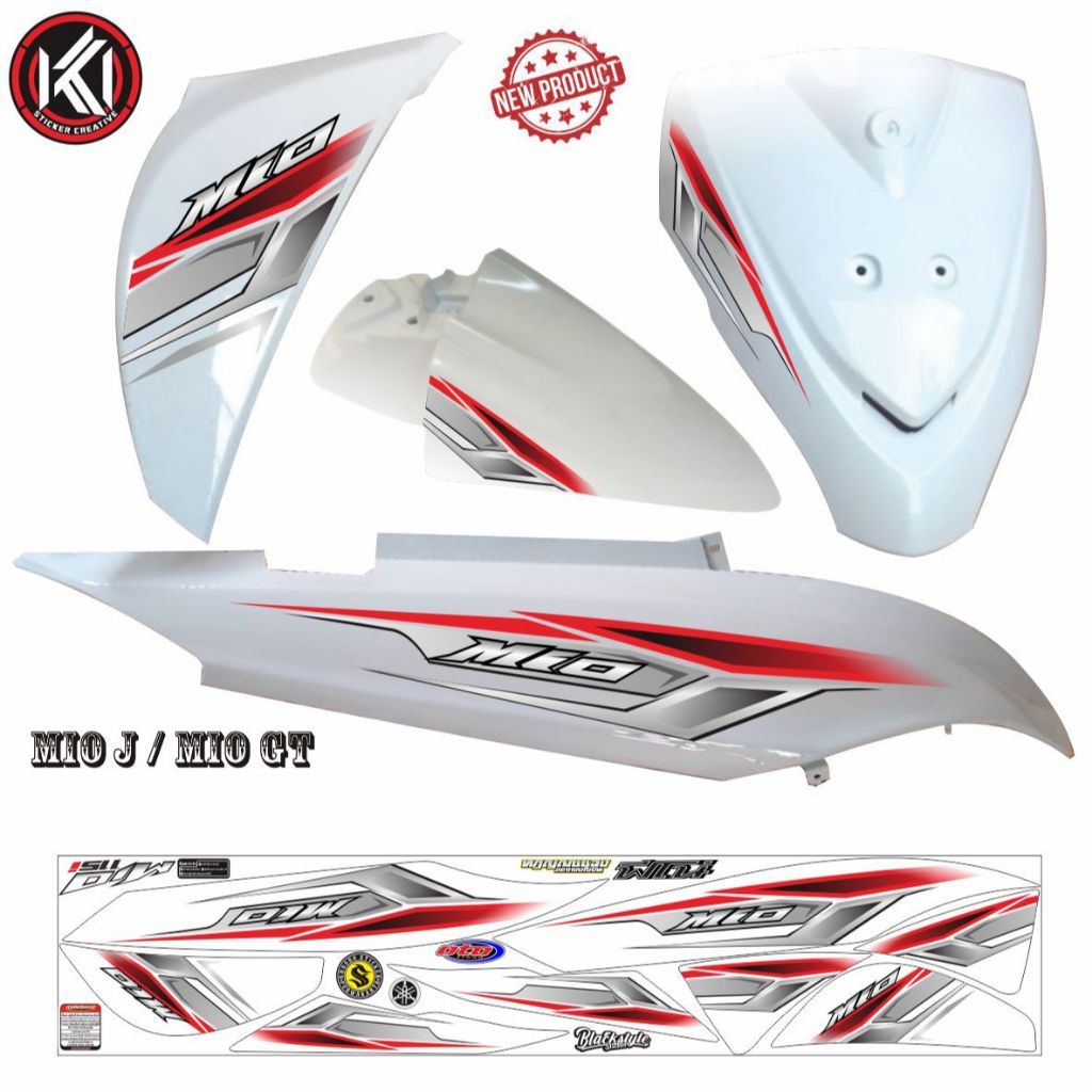 VARIASI / STRIPING MOTOR MIO J / STICKER MOTOR MIO J VARIASI