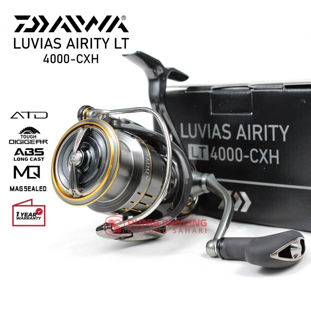 Reel Spinning Daiwa Luvias Airity LT [21] 2500/3000/3000XH/3000S-CXH