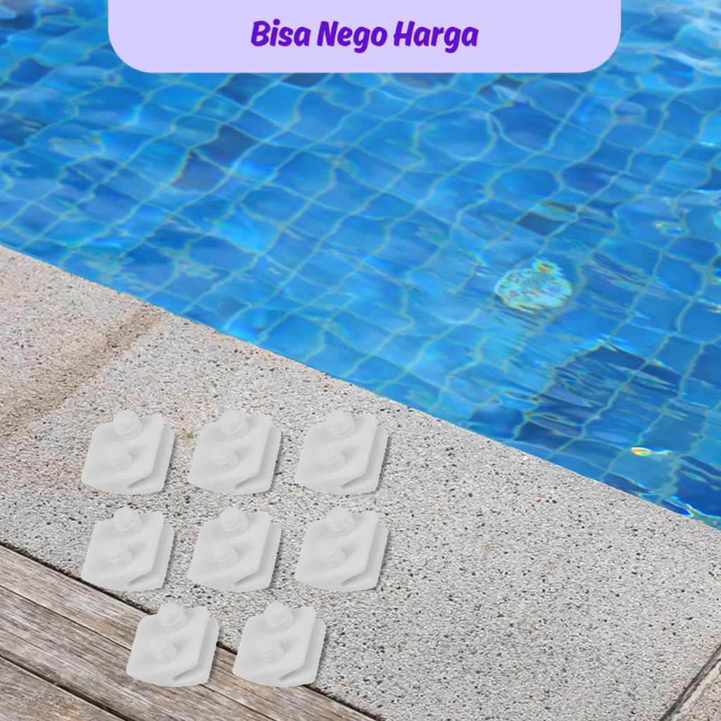 KKC 8pcs AXV014SP Pool Vacuum Pod Shoe Kit For Hayward For AquaBug/Aqua Critter Reliable Performance