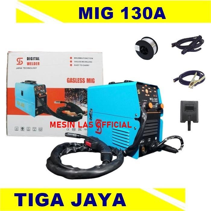 Mesin Las MIG 130 A Co2 Tanpa Gas Welding Trafo Las MIG 130 A