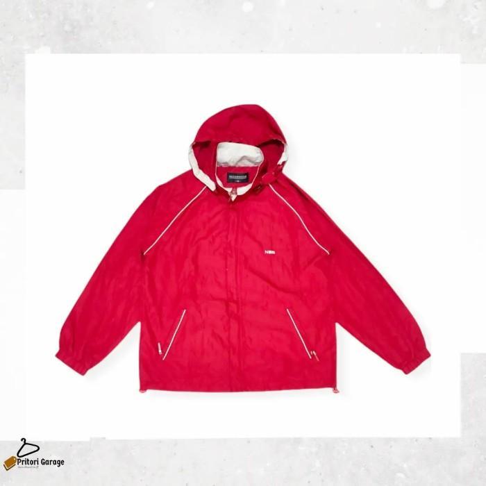 Windbreaker Outdoor Jacket Nico Boco Paris Red White Colour "Vintage"