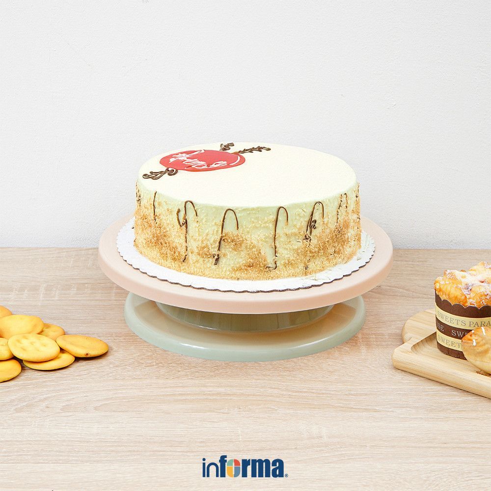 Informa Cooking Color Prun Wadah Kue - Hijau Mint Kitchenware Diningware Tools Serbaguna Harian