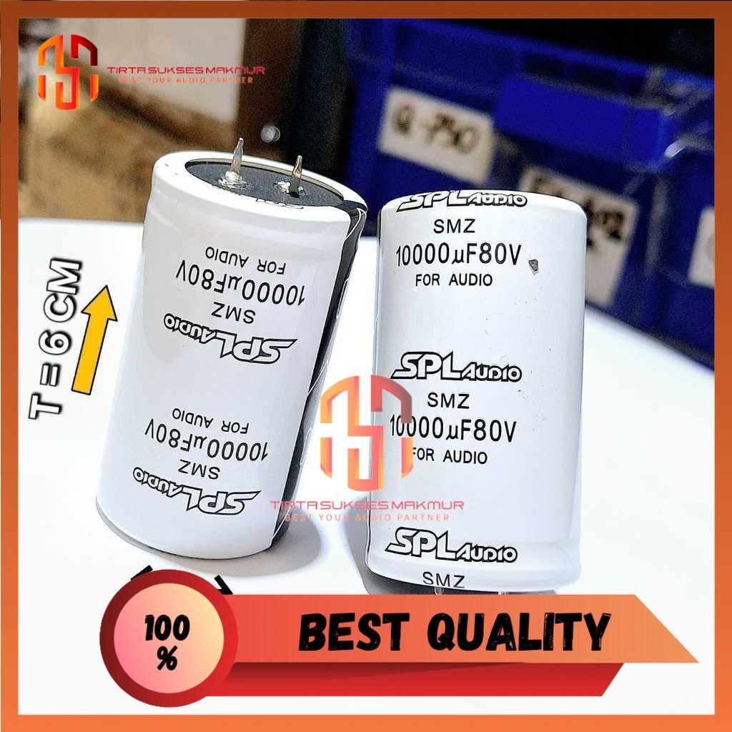 ELCO SPL AUDIO 10.000uf - 80V ORIGINAL SPL AUDIO HARGA PER PCS