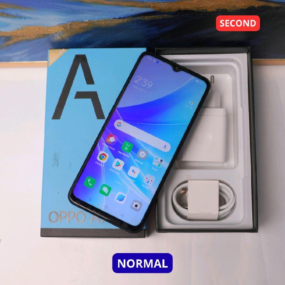 OPPO A77S 8/128 GB HP SECOND ORIGINAL SINAR MUTIARA CELL