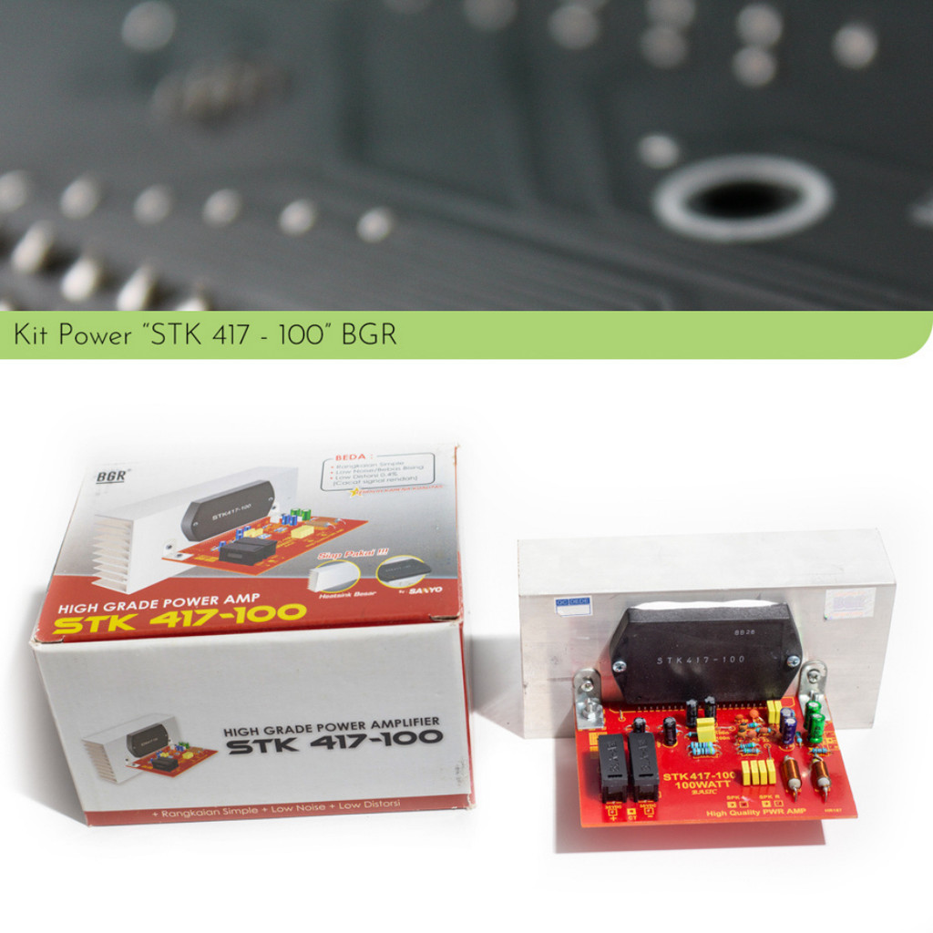 Kit Power Stereo STK 417-100 STK417-100 417 100 BGR BELL