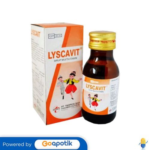 Lyscavit Syrup Isi 60 Ml Botol