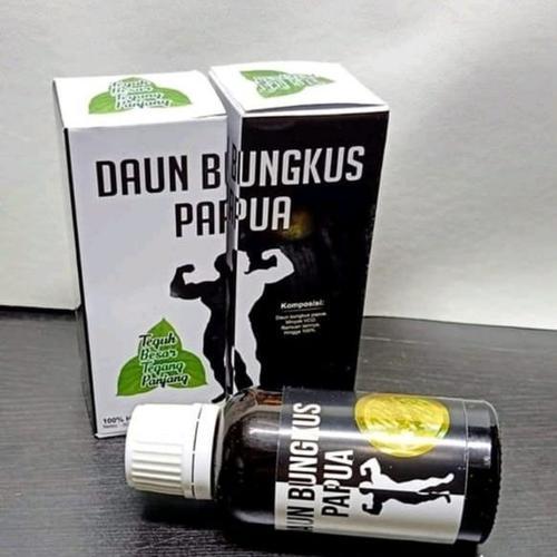 DAUN TIGA JARI HERBAL TRADISIONAL PAPUA_DAUN BUNGKUS PAPUA 100% ORIGINAL