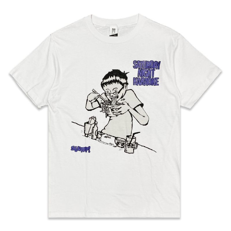 HOT Tshirt SATURDAY NIGHT KARAOKE -  SLURP
