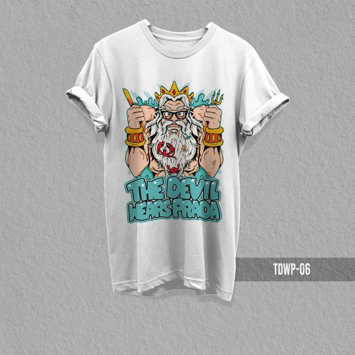 (COD) Kaos Band The Devil Wears Prada - Putih - Original New States apparel - S