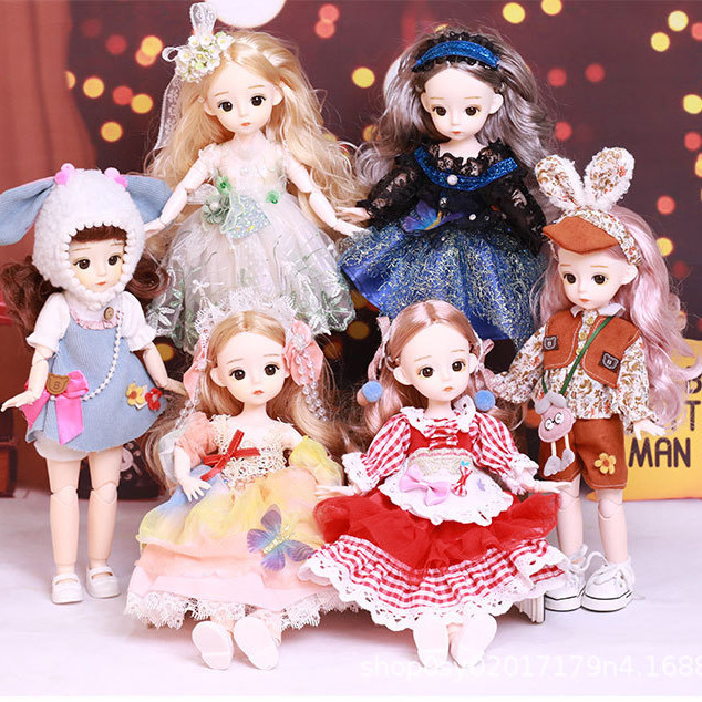 [ GROSIR ATK ] FASHIONABLE TOY FOR GIRLS / MAINAN BONEKA ANAK PEREMPUAN KECIL SIZE 30 CM