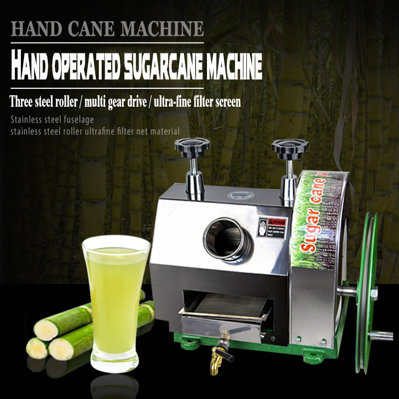 High Quality Sugarcane Juicer Hand Held Stainless Steel Desktop Sugar Cane Machine CaneJuice Squeeze
