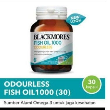 Blackmores Odourles Fish oil 1000 30,90