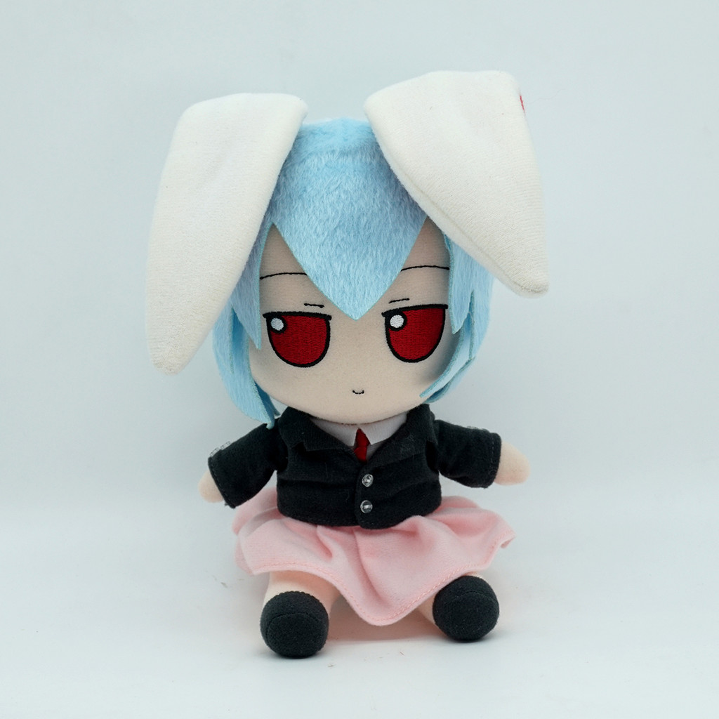 Lovely Plush In Stock fumo×fumo TouHou Project Reisen(Blue Short Hair) Doll X1 Kawaii Gift