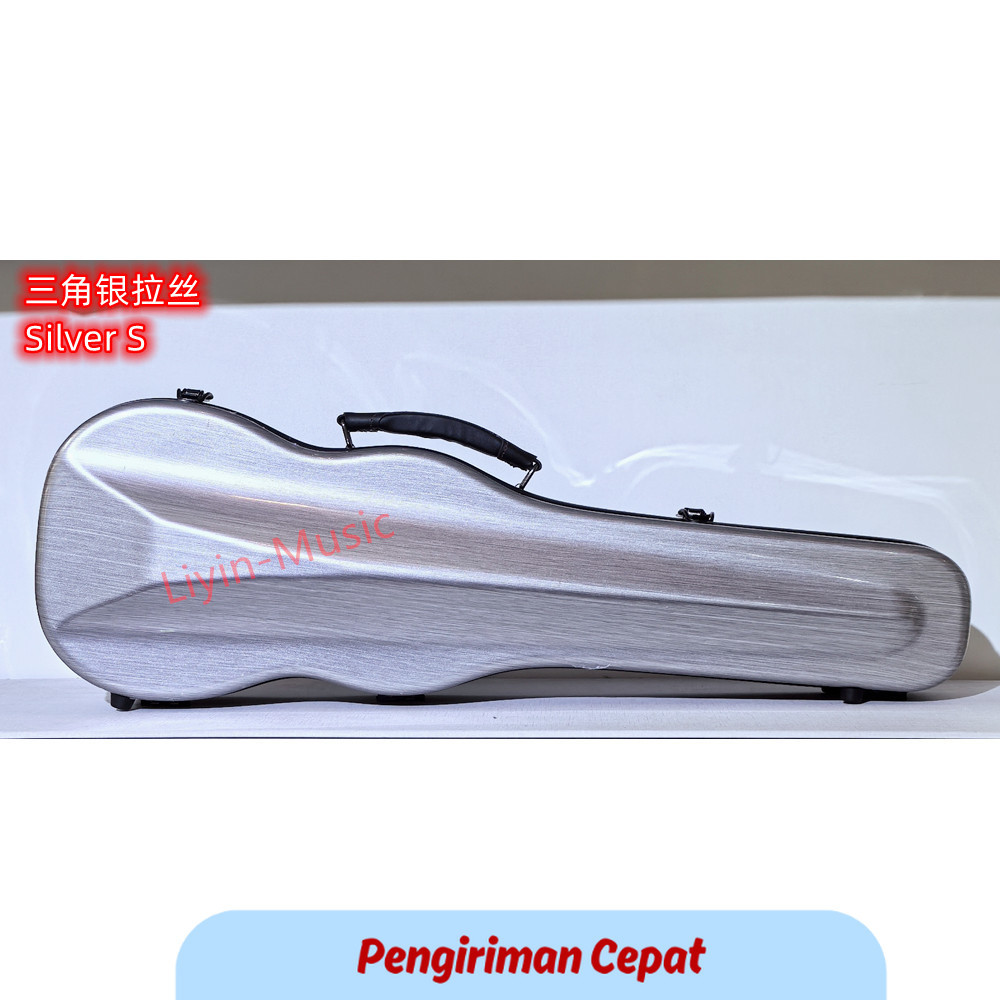 PCP High quality carbon fiber violin case 1/2  2/4 violin hard case
