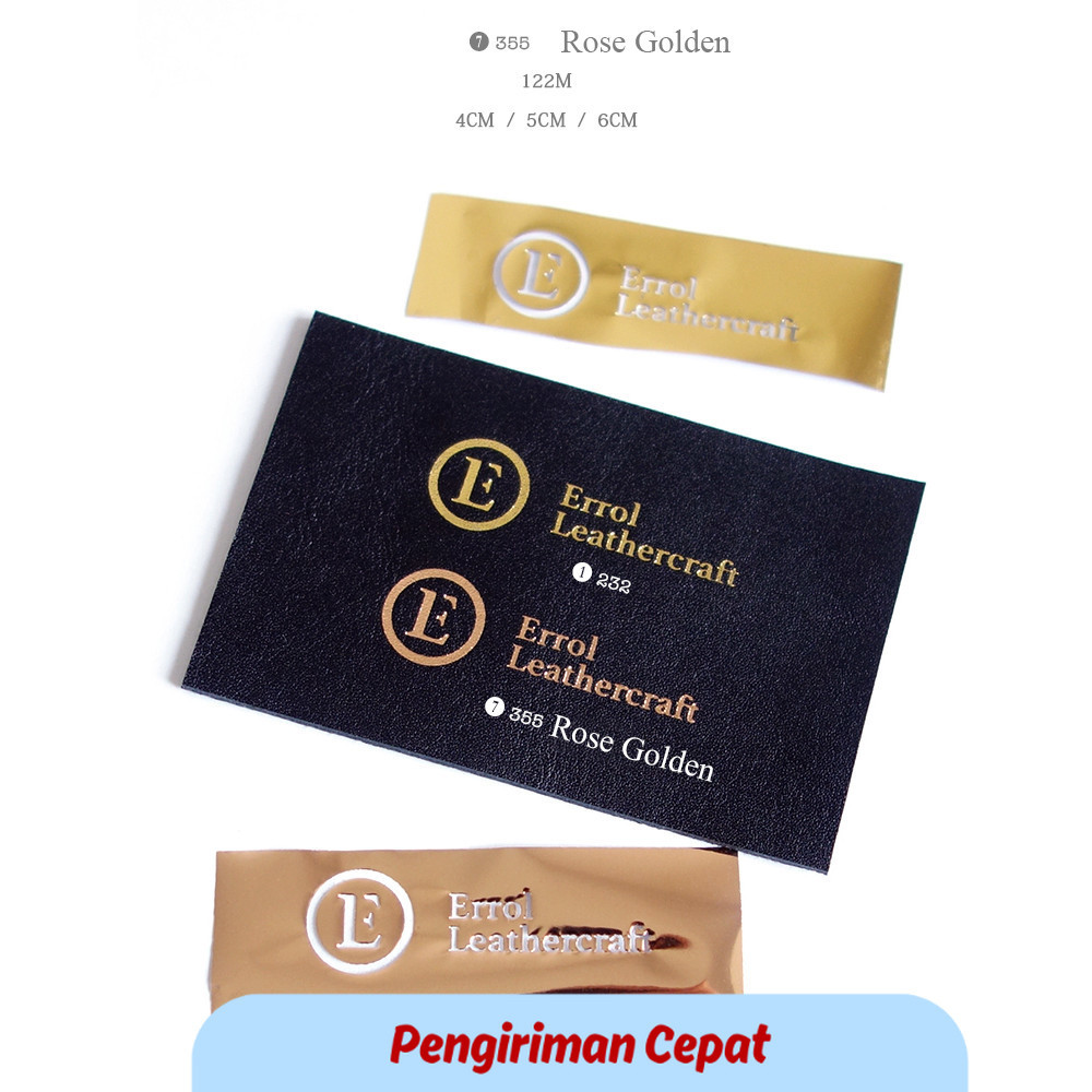 PCP Hot stamping foil paper,Germany laser foil paper,book, box stamping machine foil paper,4/5/6cm w